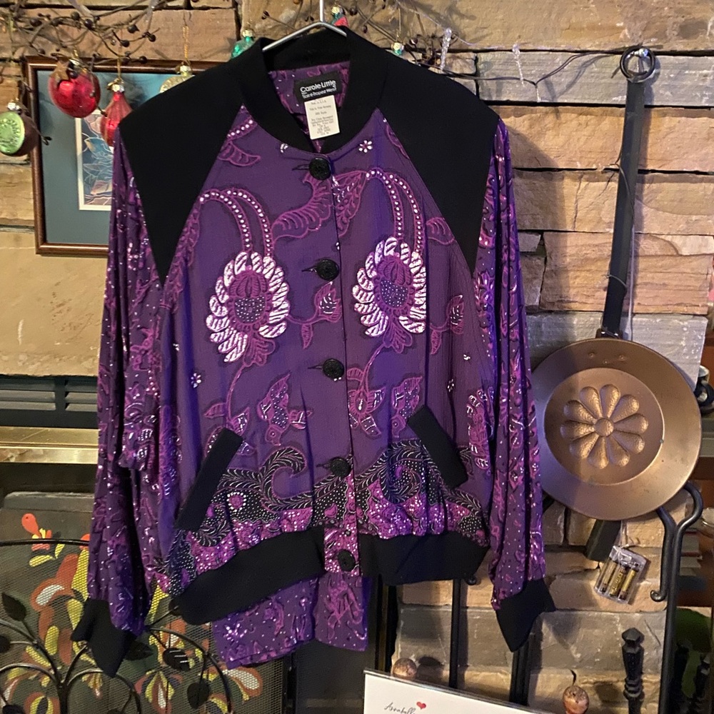 Carole Little shirt and pants set